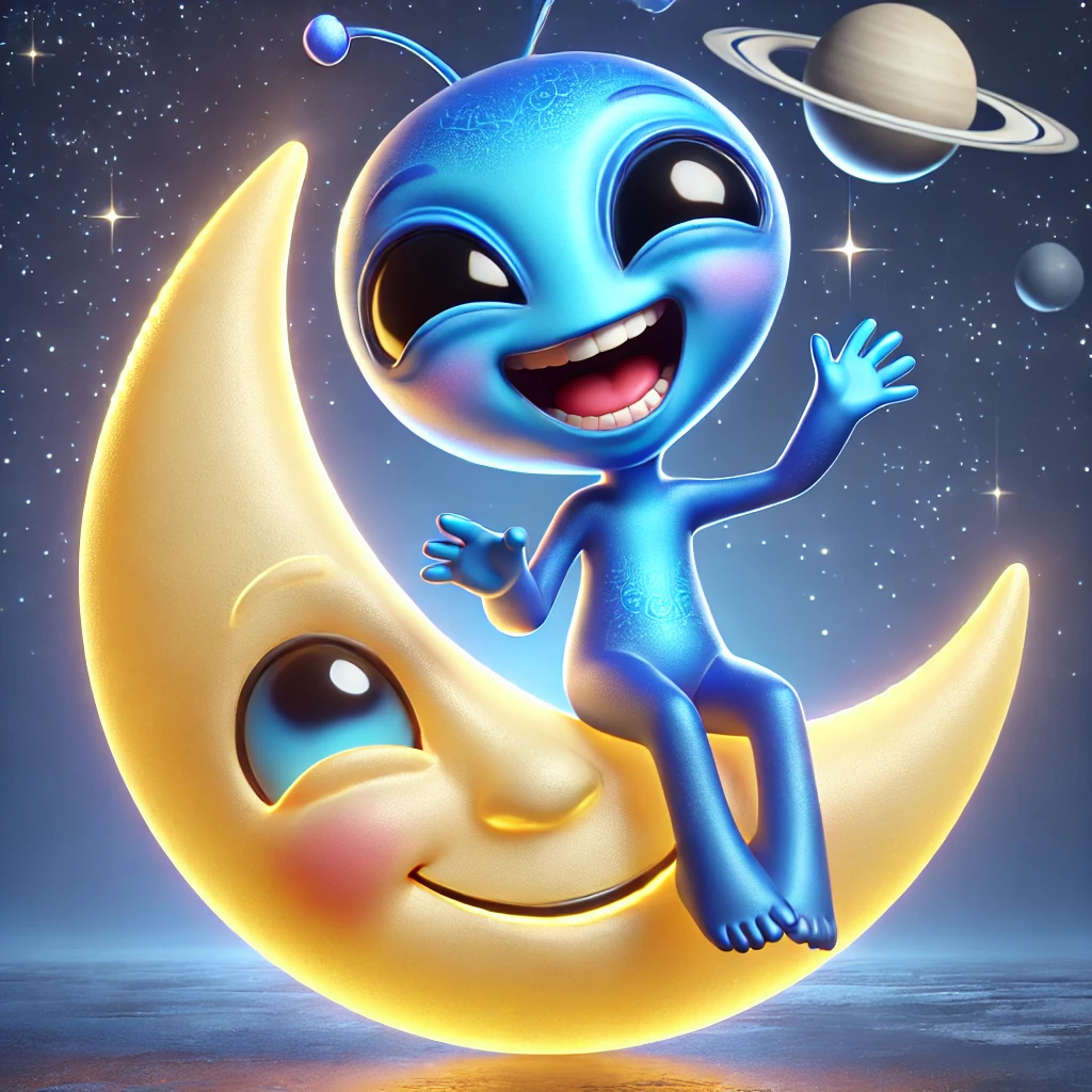 A picture of an alien