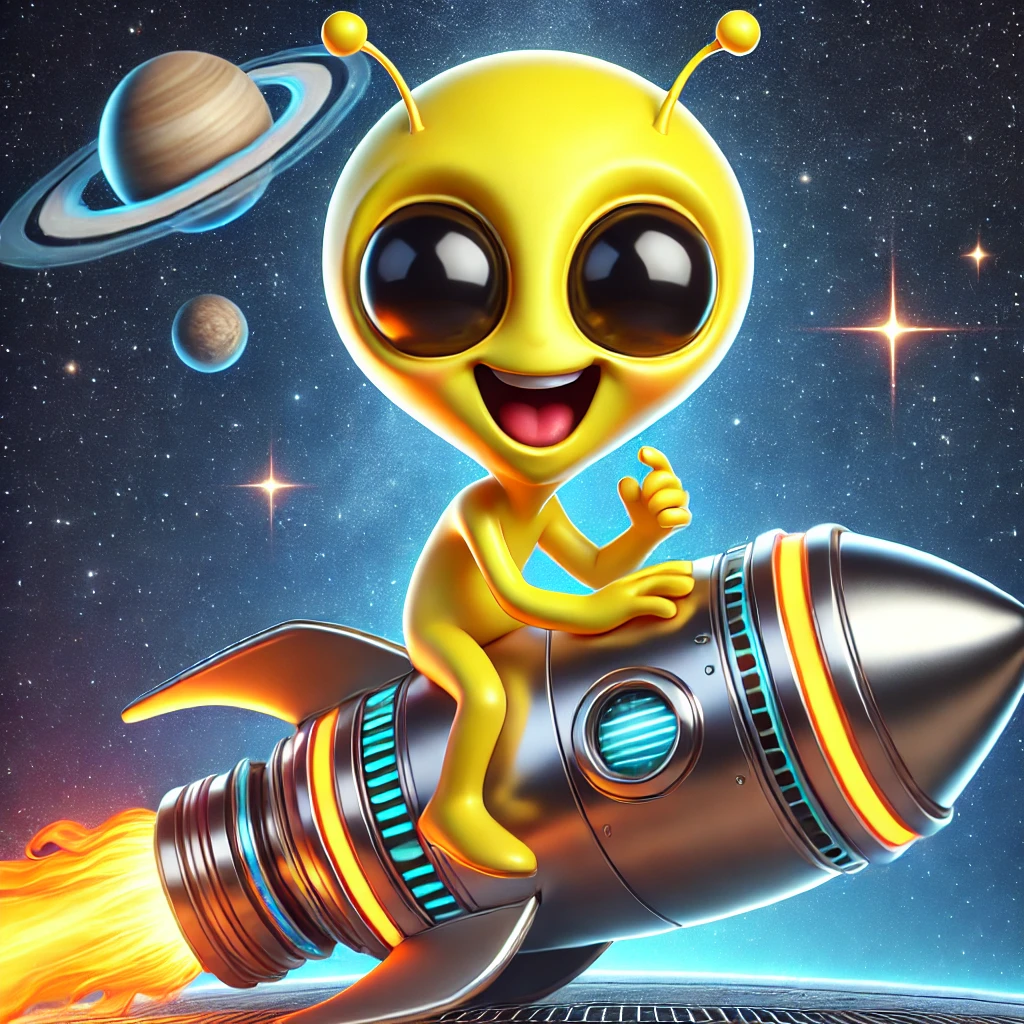 A picture of an alien